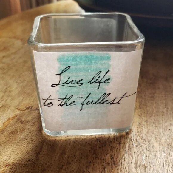 2 pcs - Cool Student keyring by History & Heraldry + a Libbey vase Live Life - Picture 4 of 5